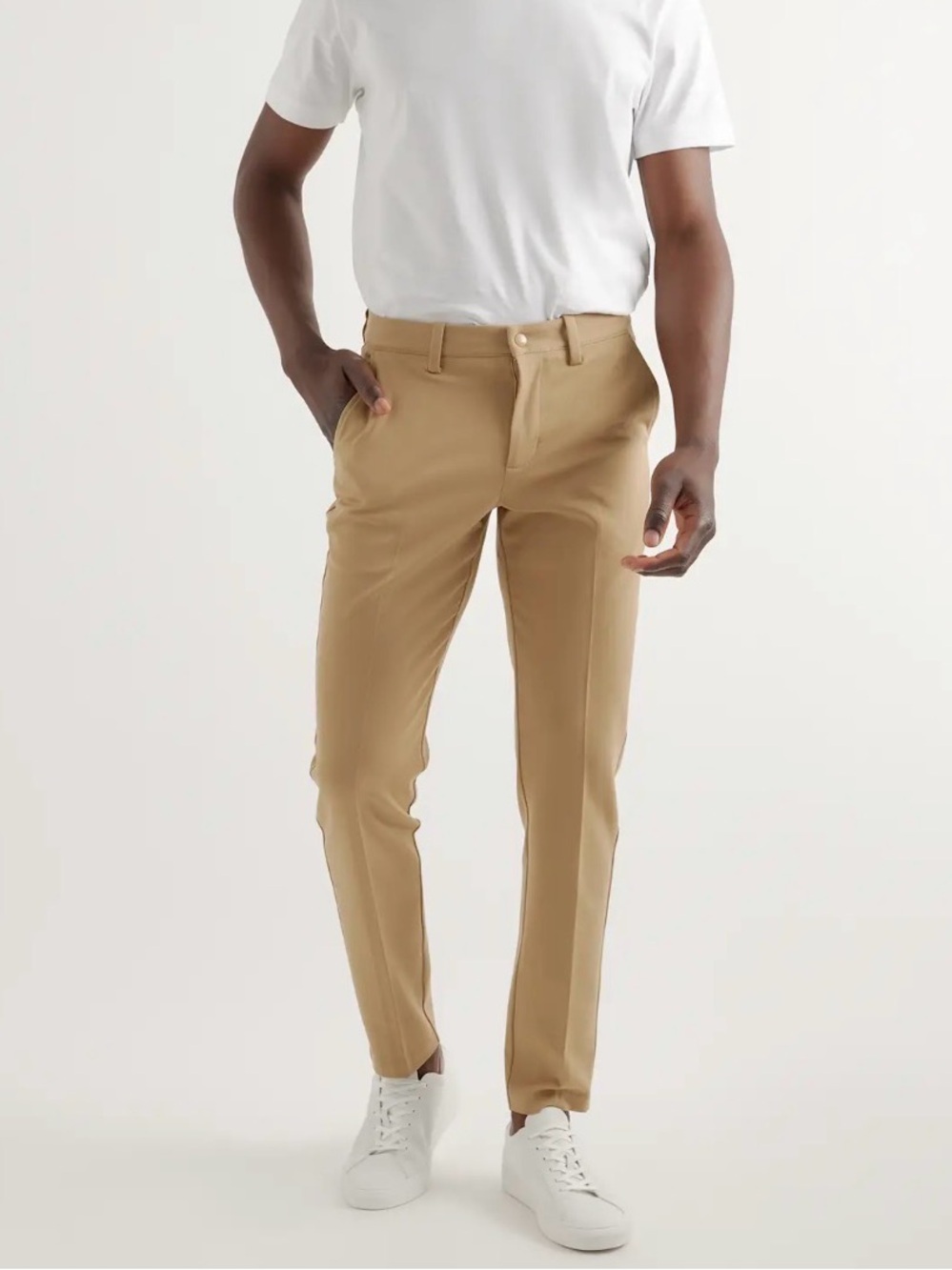 NWT Quince Ultra-Stretch 24/7 Smart Chinos - Athletic Tapered Khaki